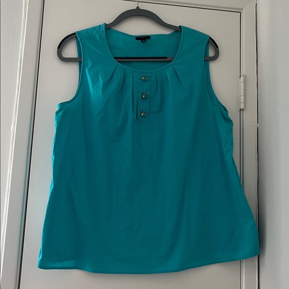 Talbots Vibrant Teal Blouse